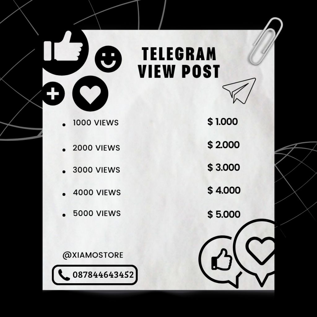 Telegram View Post Bergaransi Proses Cepat tanpa ribet