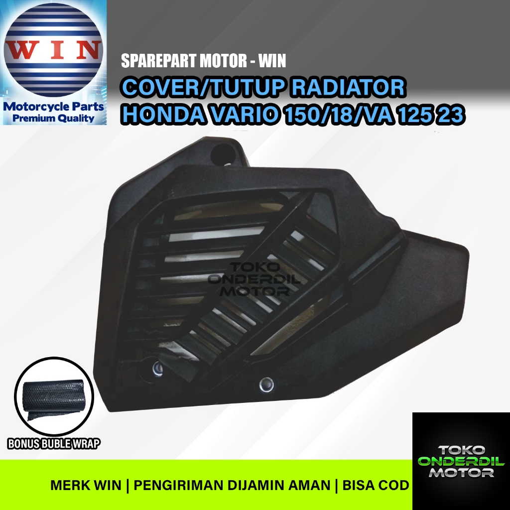 WIN - COVER TUTUP PENGAMAN RADIATOR VARIO 150 /2018/ VARIO 125 2023 - Pelindung / Cover / Tutup Radi