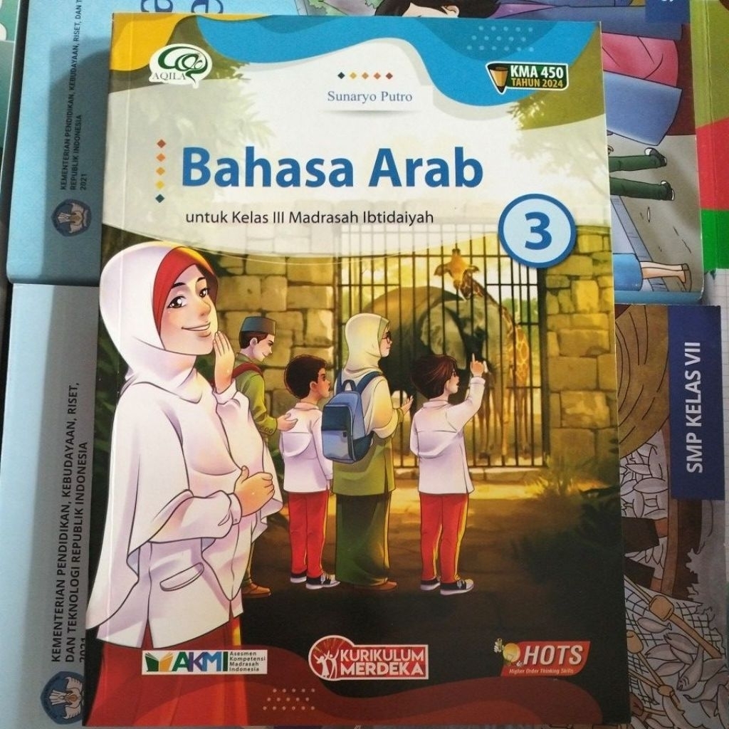 OBRAL// BUKU BAHASA ARAB KELAS 3 MI KUMER // PT.Tiga Serangkai
