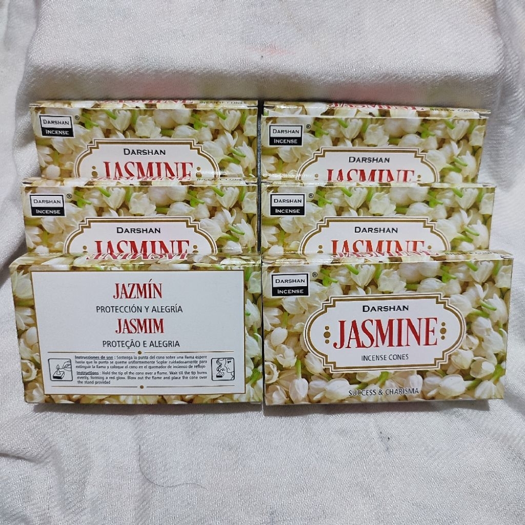 DARSHAN INCENSE Dupa darshan dupa kerucut darshan Jasmin jazmin 1 dus isi 10 dupa