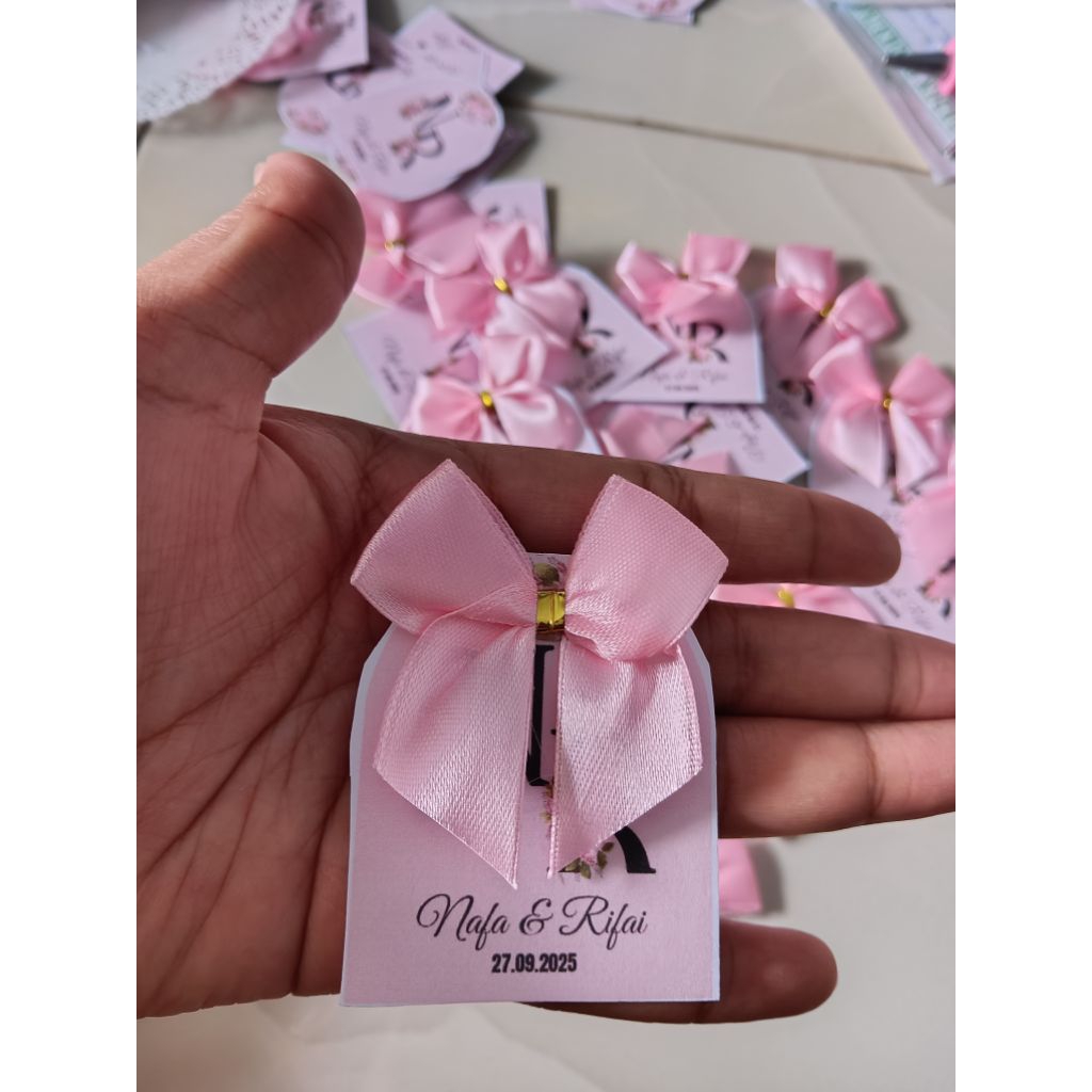 

Pita tag Nama souvenir/ pita tag/tag nama/ custom