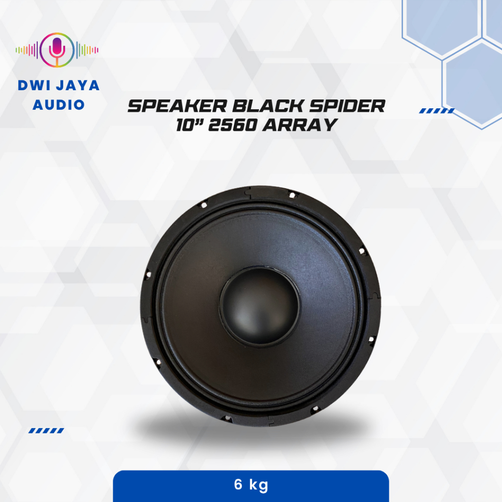 Speaker Black Spider 10" 2560 Array | Spiker 10 inch