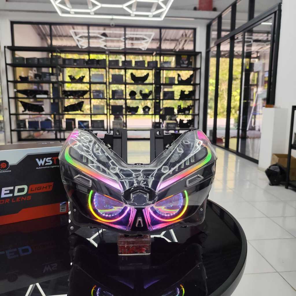 BILED NEW VARIO 125 150 WST 3 INCH FULLSET REFLEKTOR BELANG RGB MATRIX