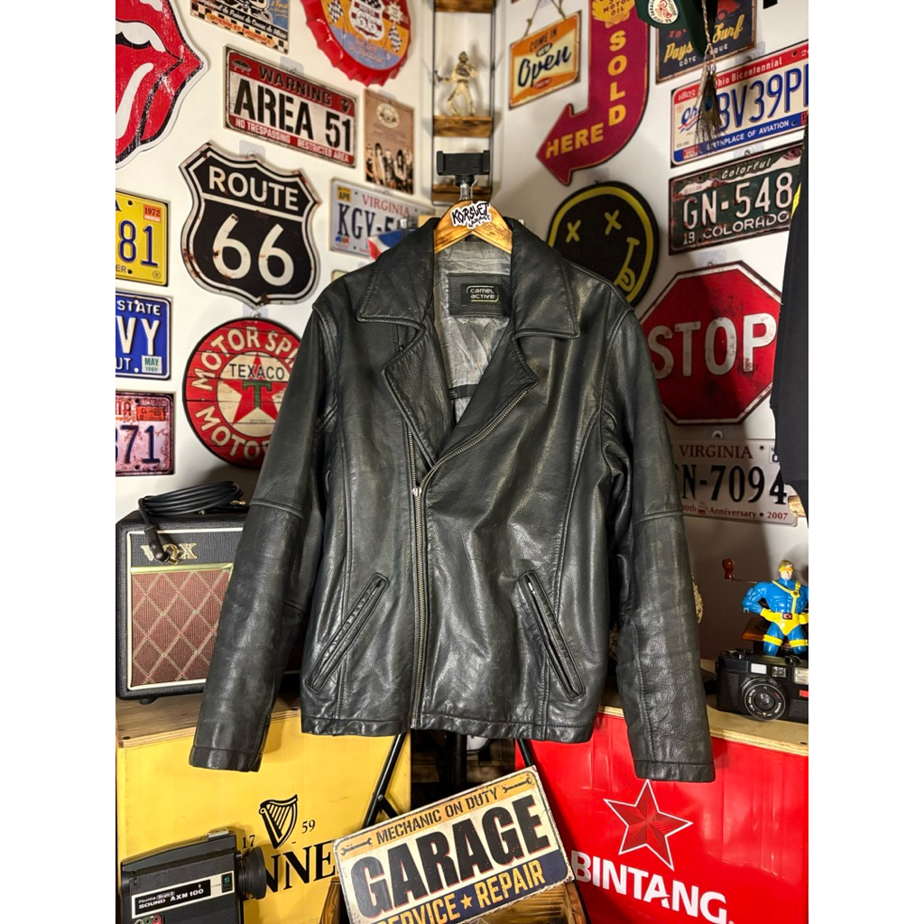 Leather Jacket Kulit Asli