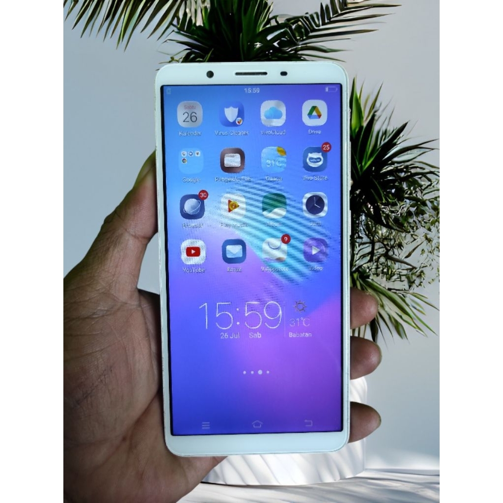 Vivo y71 Snapdragon RAM 3GB ROM 32 GB normal siap pakai