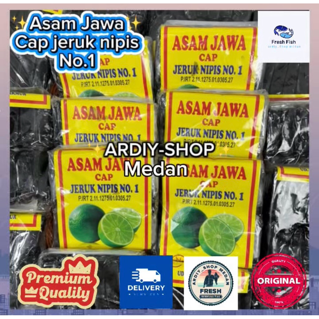 

ASAM JAWA CAP JERUK NIPIS NO 1