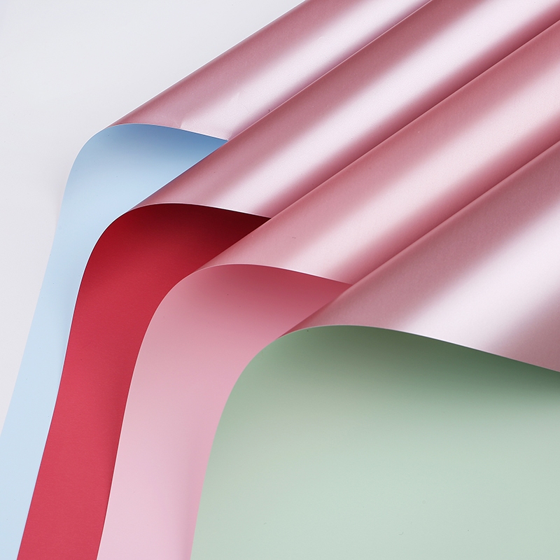 

Bicolor Rosegold Cellophane Kertas Buket Bunga Wrapping Paper KB19