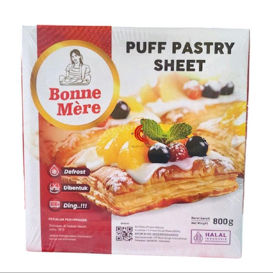 

BONNE MERE PUFF Pastry sheet 800gr / Puff pastry instant