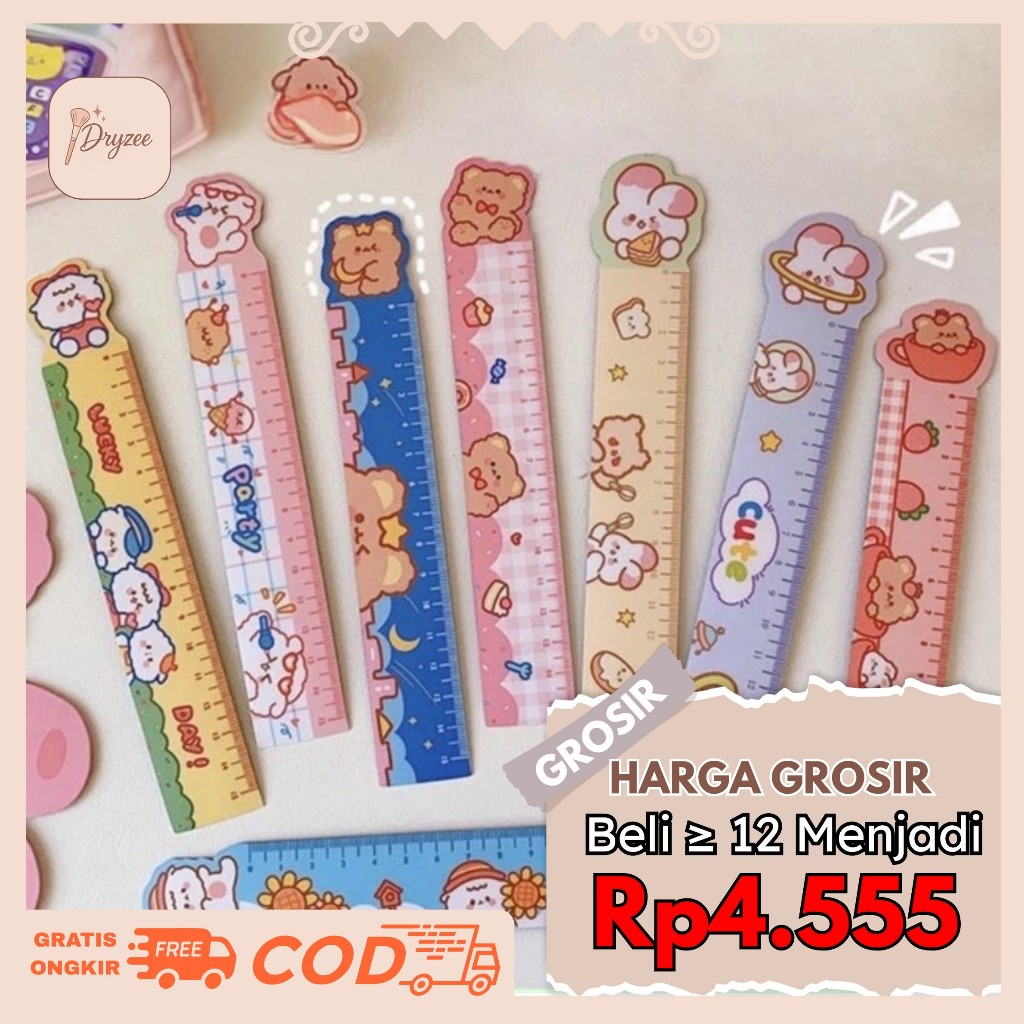 

Penggaris 15cm Kawai Lucu Cartoon 1 Pc AT36