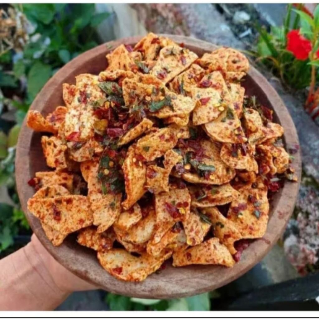 

KRIPIK BASRENG DAUN JERUK BULAT 4 bungkus Bunda ikri