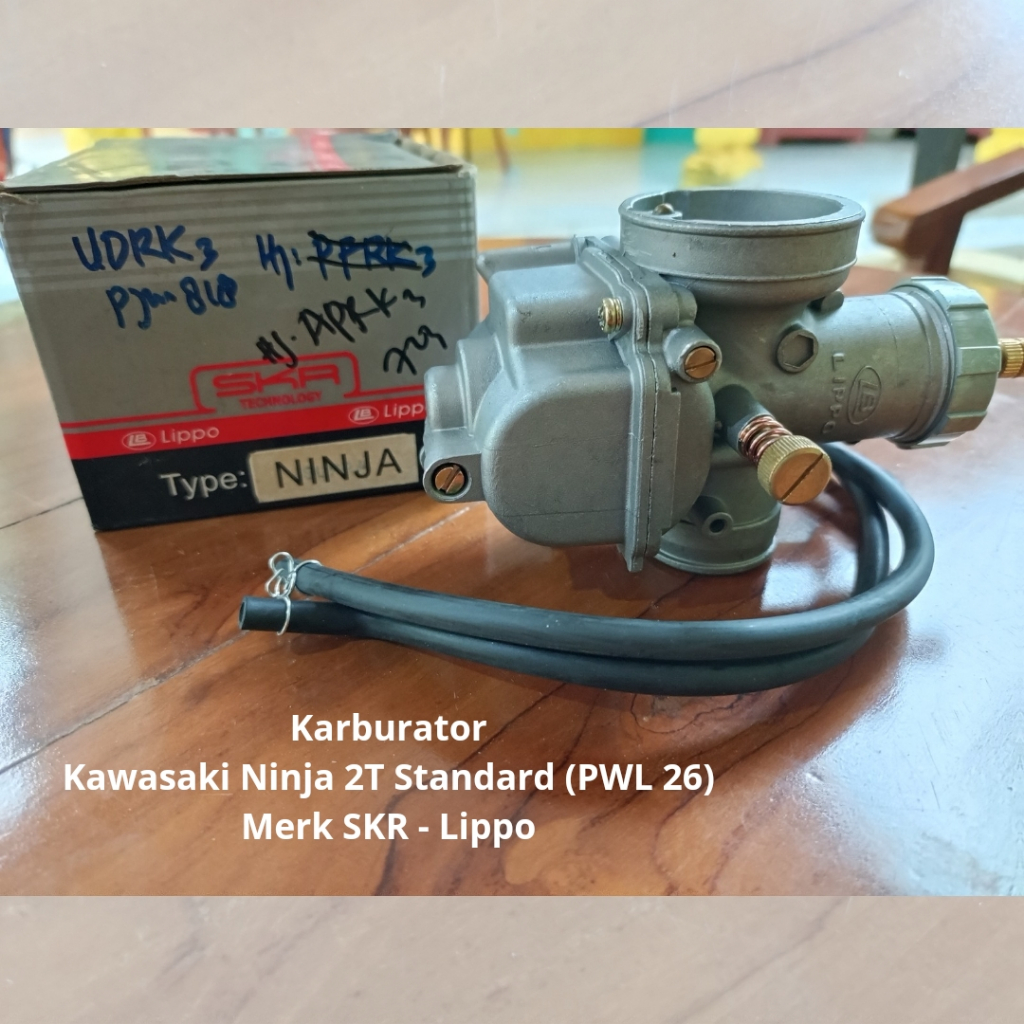 Karburator Kawasaki Ninja 2T R RR Ukuran Standard Karburator PWL 26 Merk SKR Lippo