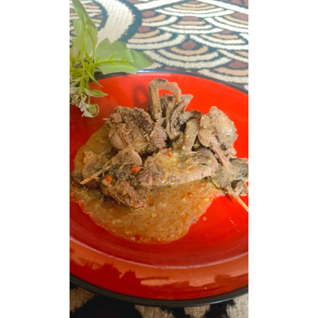 

Rendang Daging burung Halal