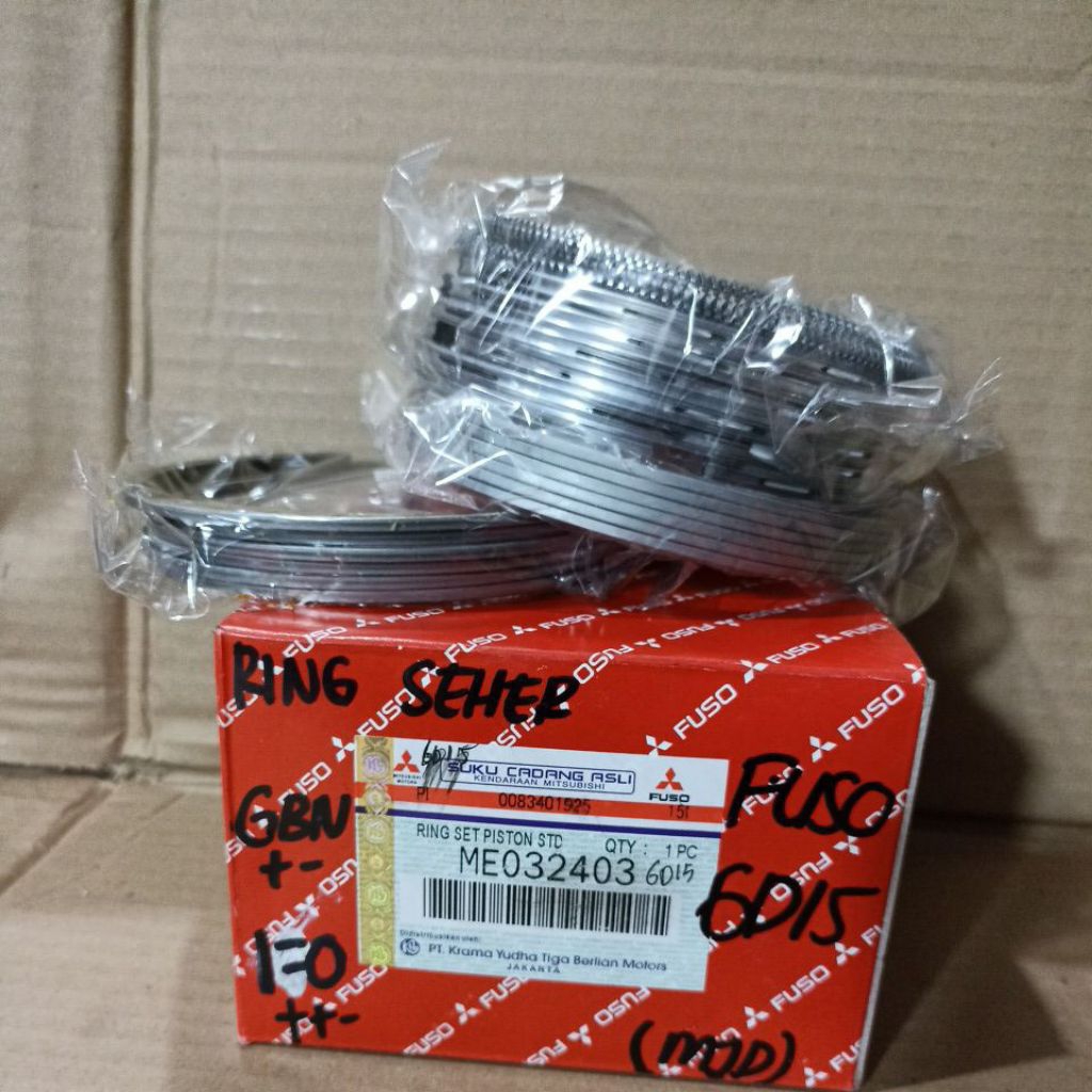 RING SEHER PISTON MITSUBISHI FUSO 6D15 KTB