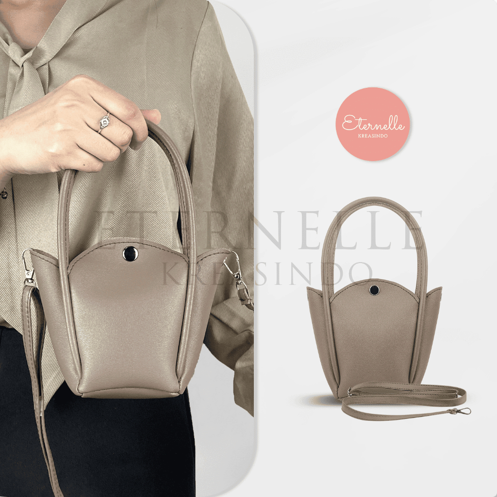[100% FOTO ASLI] ETERNELLE KREASINDO TAS SCALLOP MINI/TAS SELEMPANG MINI VIRAL