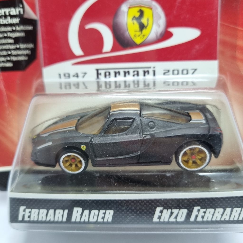 Diecast Hotwheels 1:64 FERRARI RACER ENZO HITAM/BLACK
