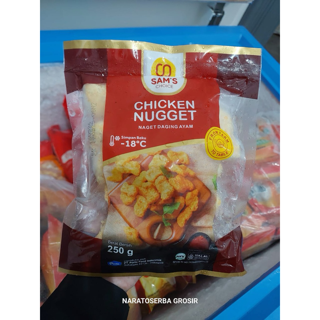 

SAMS CHOICE Chicken Nugget 250gr