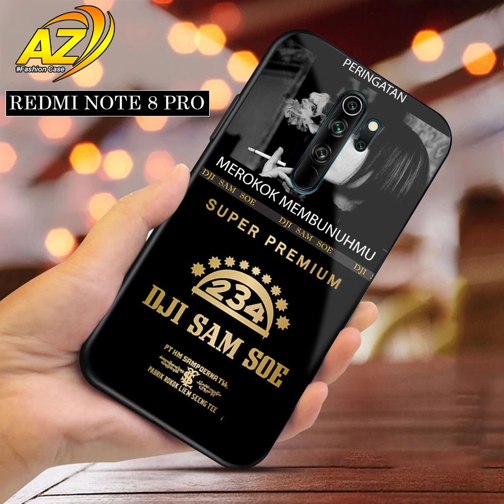 Case REDMI NOTE 8 PRO Terbaru Fashion Case [ ROKOK1 ] Casing Hp Case Murah Softcase Hardcase Pelindu