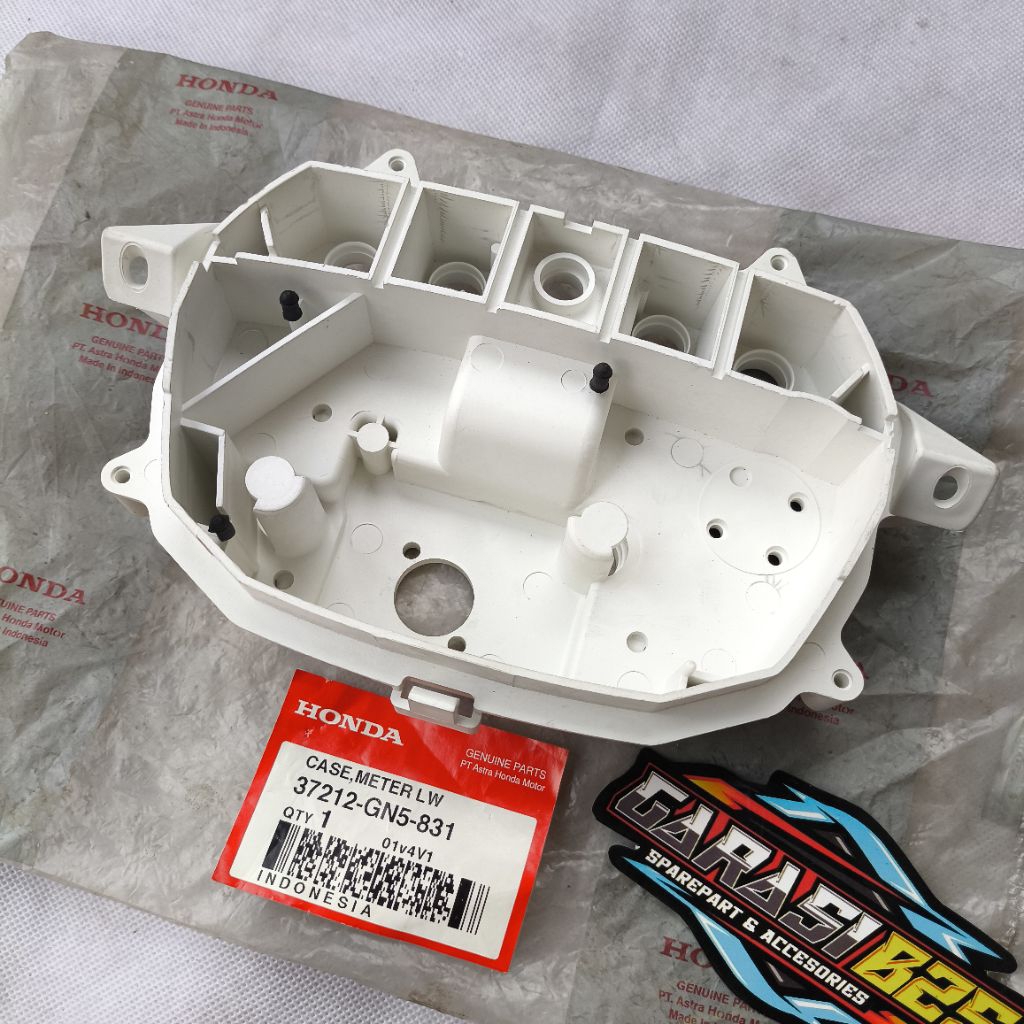 37212-GN5-831 case meter rumah putih dudukan Speedometer Astrea grand original AHM