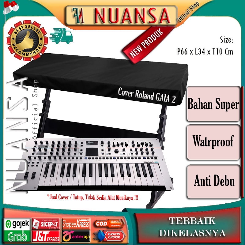 Cover Roland GAIA 2 Keyboard Synthesizer Waterproof / Cover Keyborad Roland GAIA 2 / Cover Synthesiz