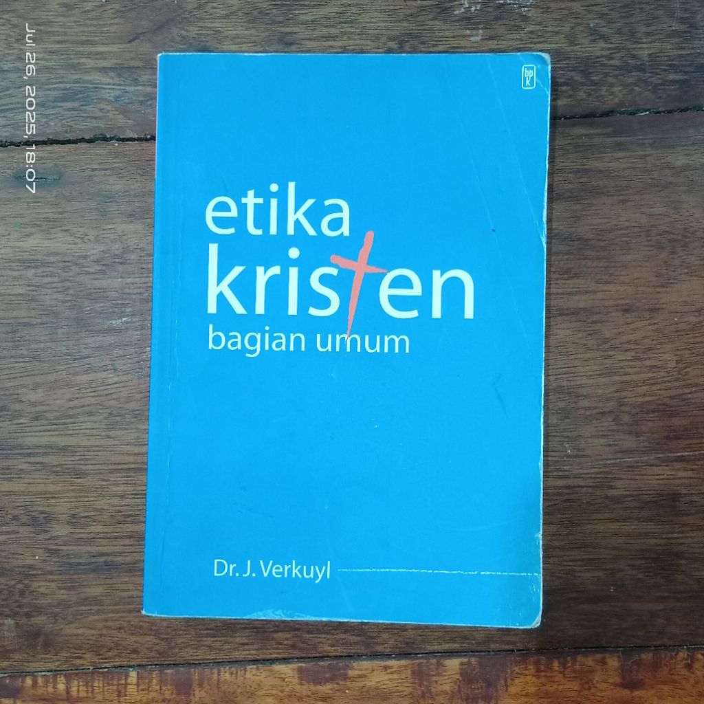 Etika Kristen Bagian Umum