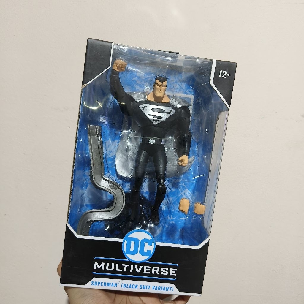Mcfarlane superman animated black version