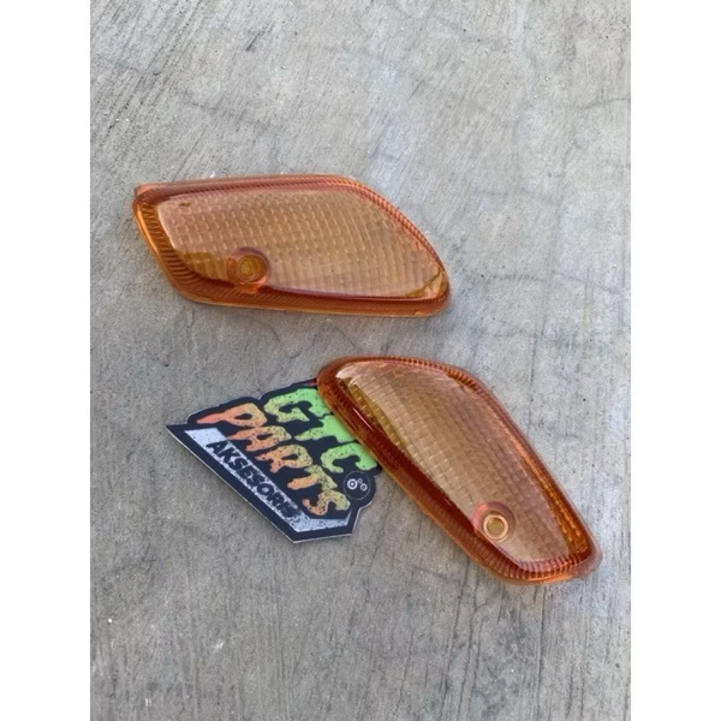 mica sen depan force 1 fiz vega lama mika kaca lampu sen depan set kanan kiri force 1