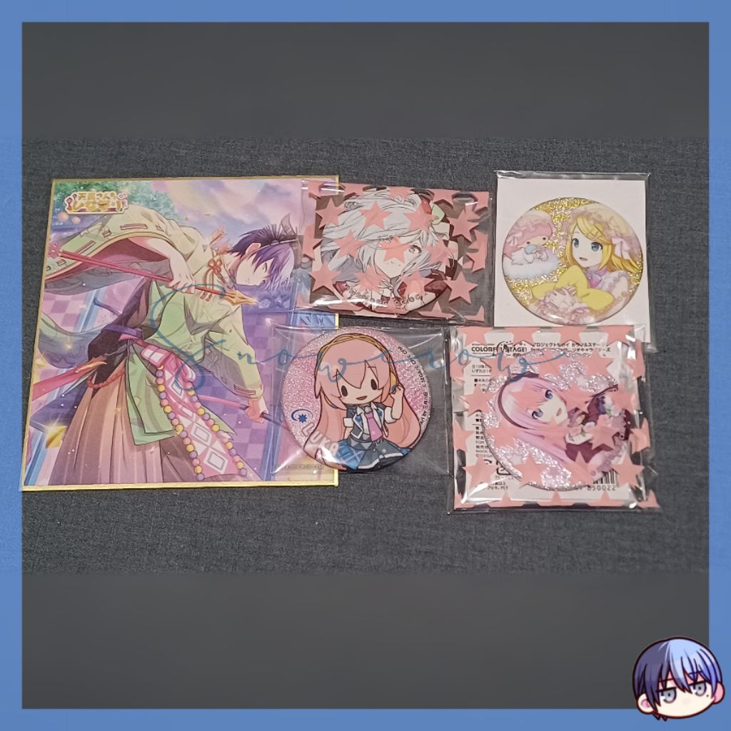 [BACA DESKRIPSI] Project Sekai Colorful Stage Featuring Hatsune Miku - Aoyagi Toya Shikishi, Megurin