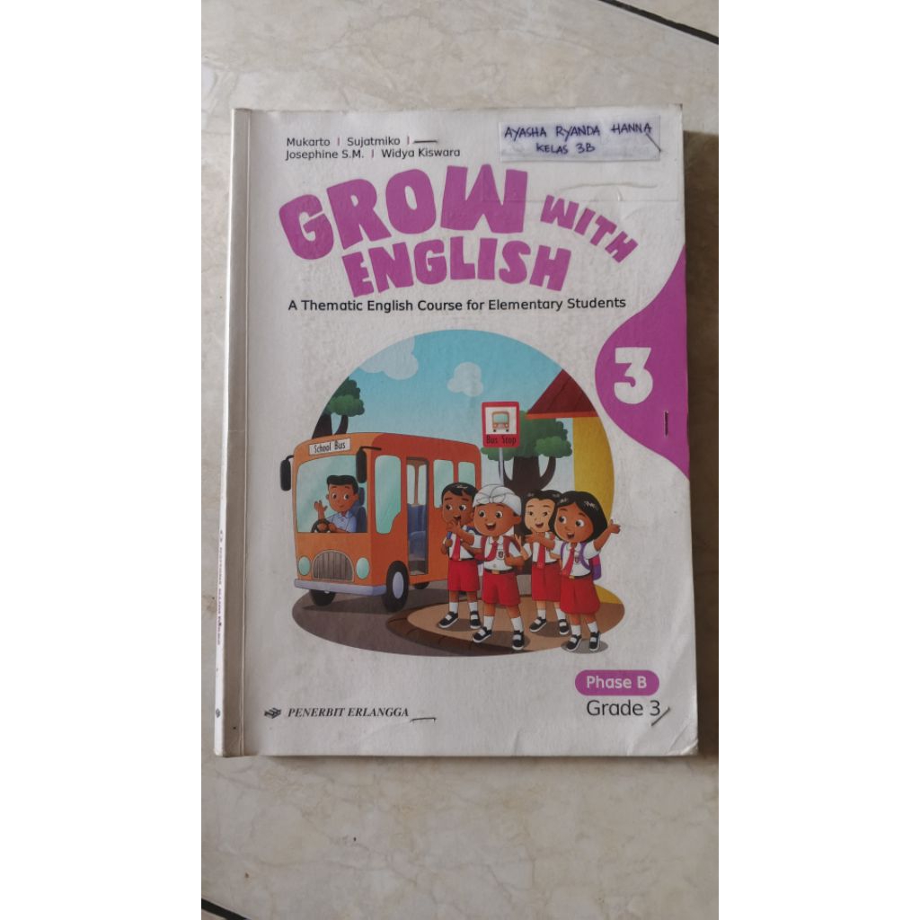 bahasa inggris kelas 3 SD Erlangga