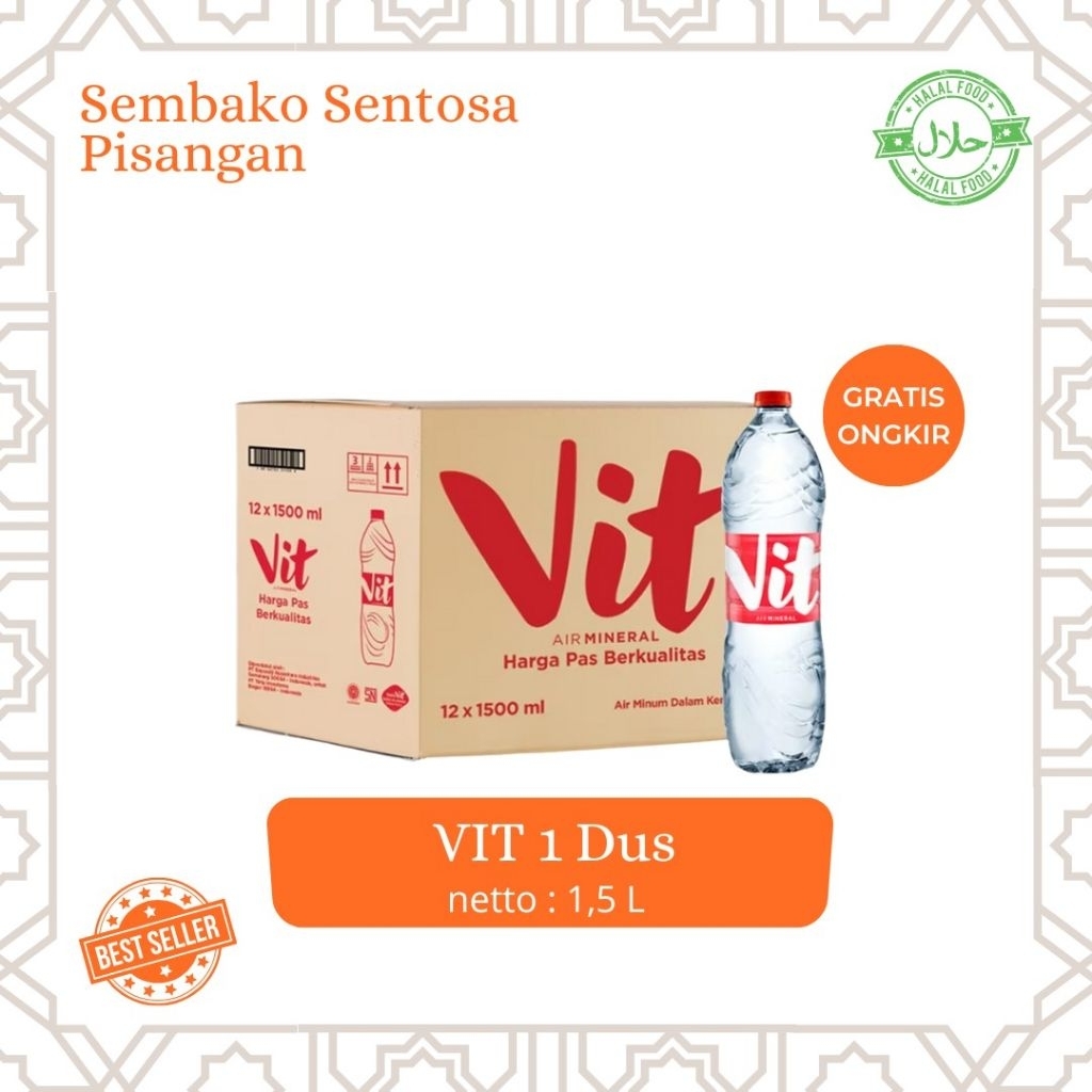 

VIT Botol 1,5 Liter (1 DUS/12 Botol)