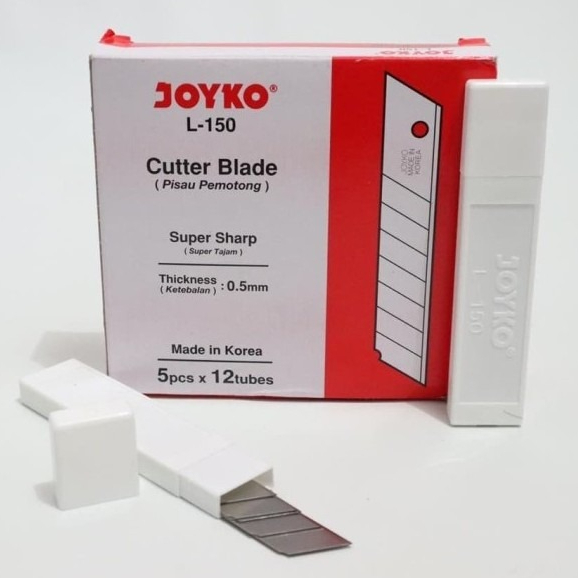 

Isi Cutter Joyko L-150 Refill Cutter Besar 1 Lusin