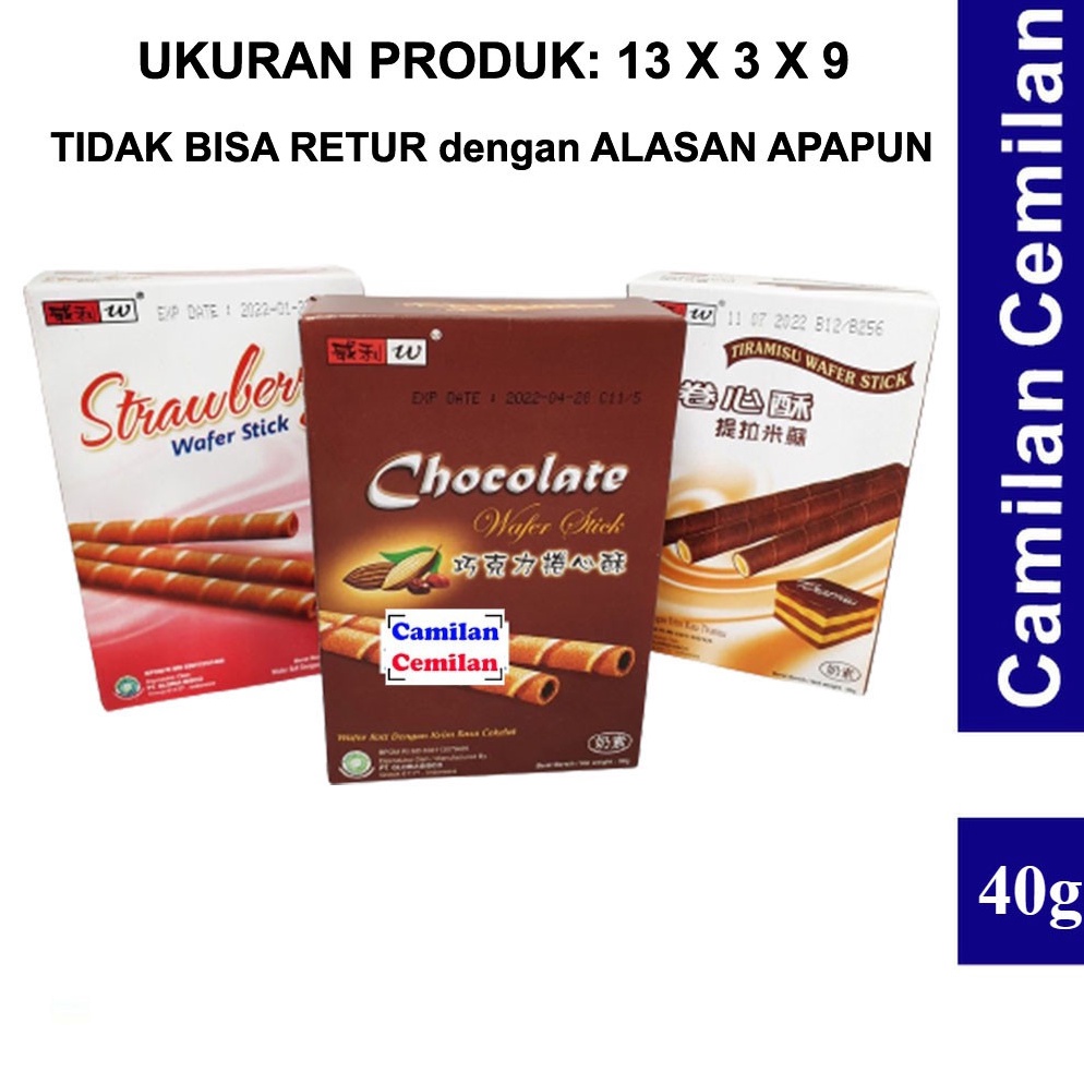 

Sale Biskitop Willie Wafer Stick 4 gr