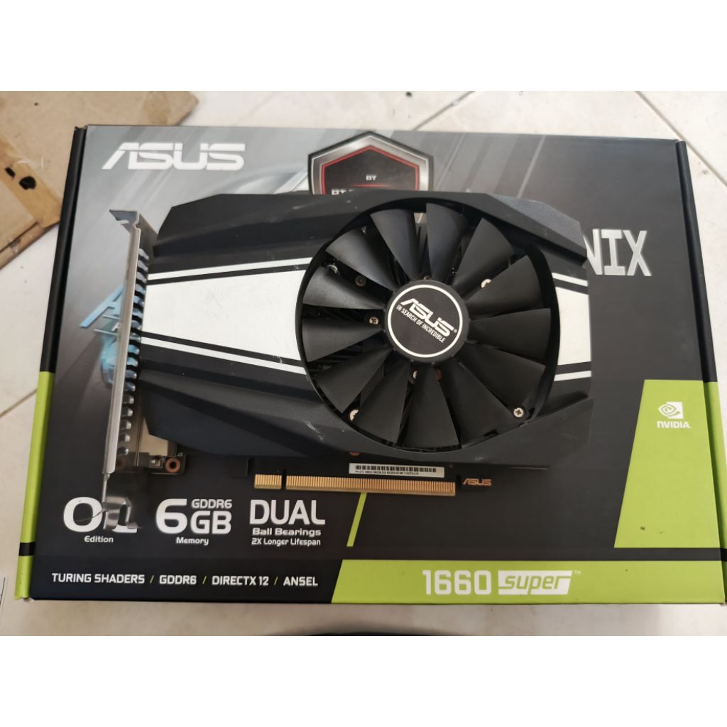 ASUS PHOENIX GTX 1660 SUPER 6 GB DDR6