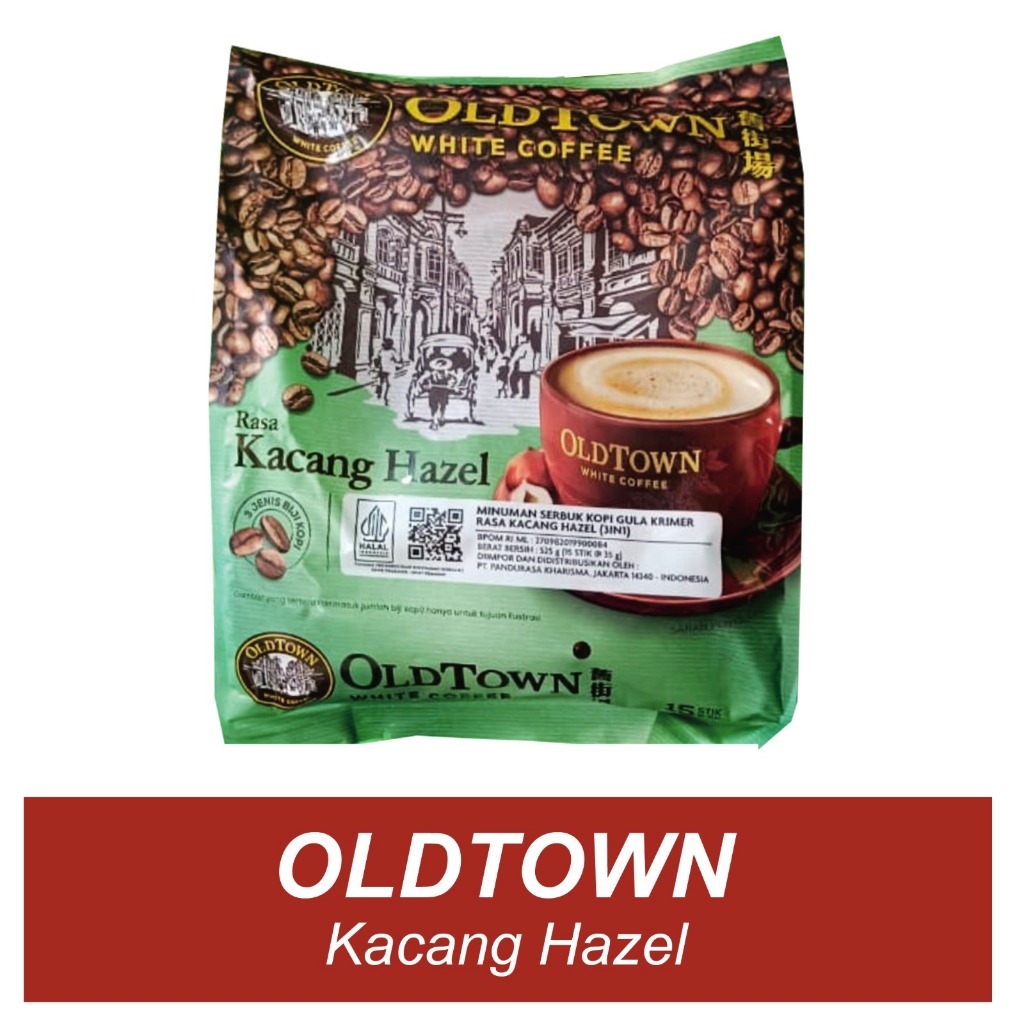 

Kopi OldTown Hazelnut isi 15 sachet x 35gr Exp Oktober 2026 PROMO HALAL !!!