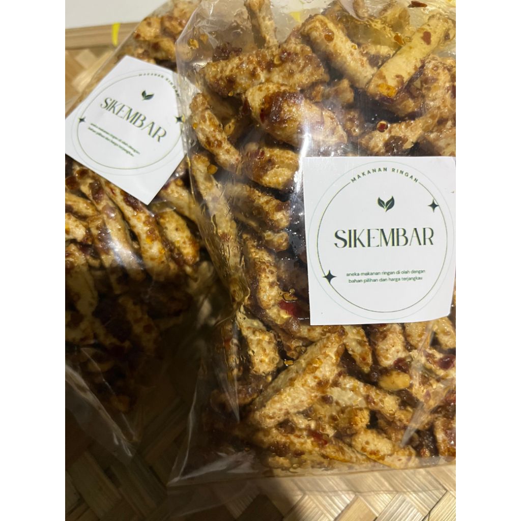 

BASRENG BUMBU KACANG PEDAS DAUN JERUK GURIH DAN NIKMAT 500 gram