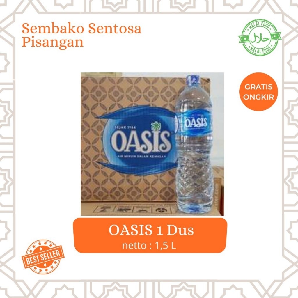 

Botol OASIS 1.5 Liter (1 DUS)