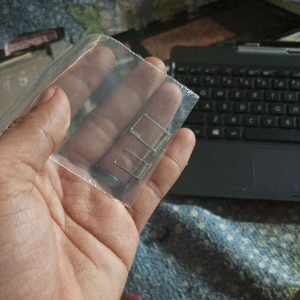 Sepasang Simtray Original Copotan Samsung A500F / A5 Bahan Metal