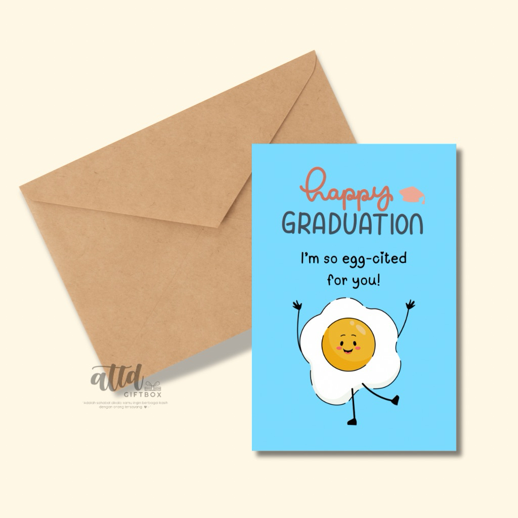 Kartu Ucapan Wisuda - Kartu Ucapan Graduation