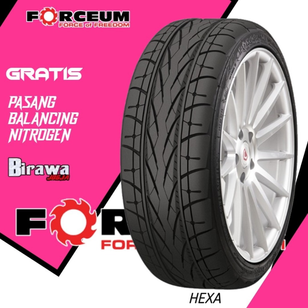 Ban Mobil Forceum Hexa R 185 60 R15 Ban Murah Ring 15 185/60 15 Forceum ( Gratis Pasang )
