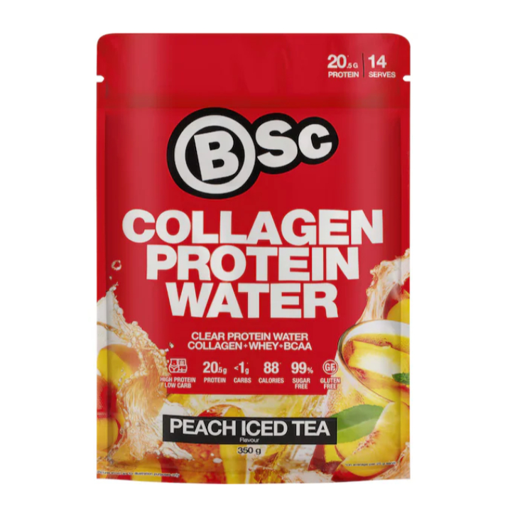 

BSC Collagen Protein Water Peach Iced Tea 350g