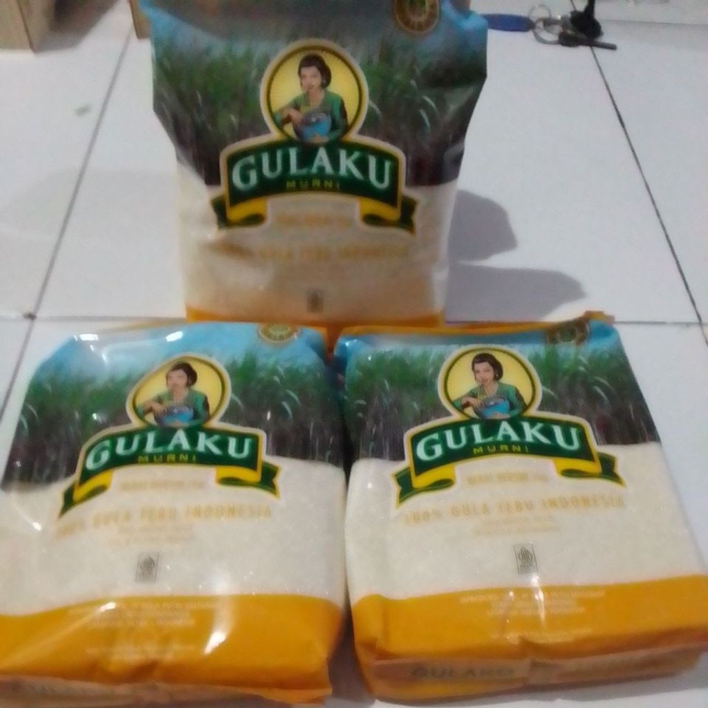 

GULAKU Gula tebu premium kemasan 1kg
