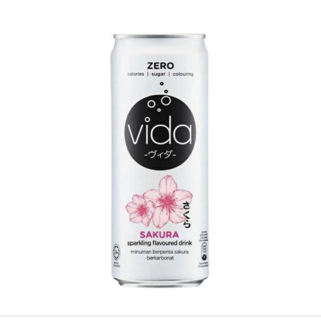 

VIDA Sparkling Drink Can Sakura 325 ml / Vida Sakura