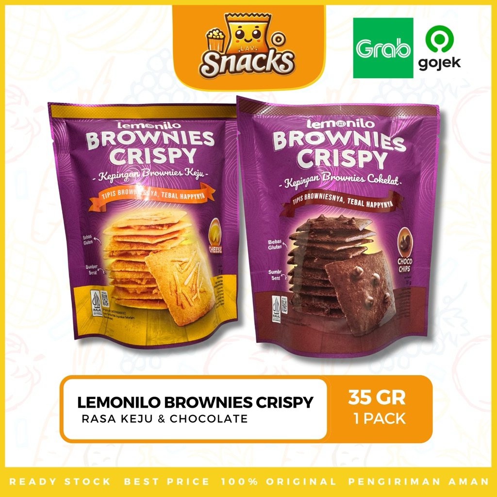 

Lav.Snacks︱Lemonilo Brownies Crispy 35GR - 1 PACK