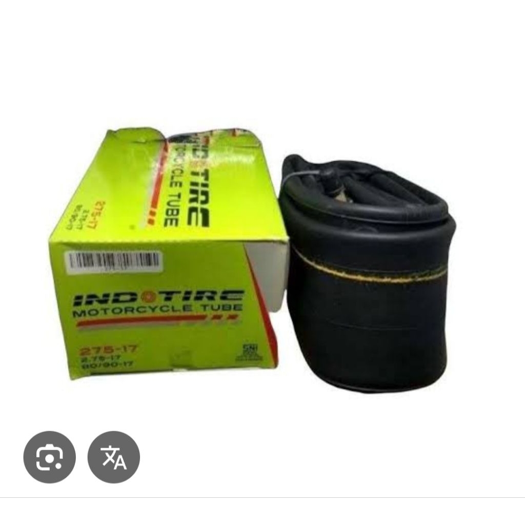 BAN DALAM MOTOR BEBEK 275/17 INDOTIRE INDOPART Ban Belakang Motor Bebek ukuran 275-17
