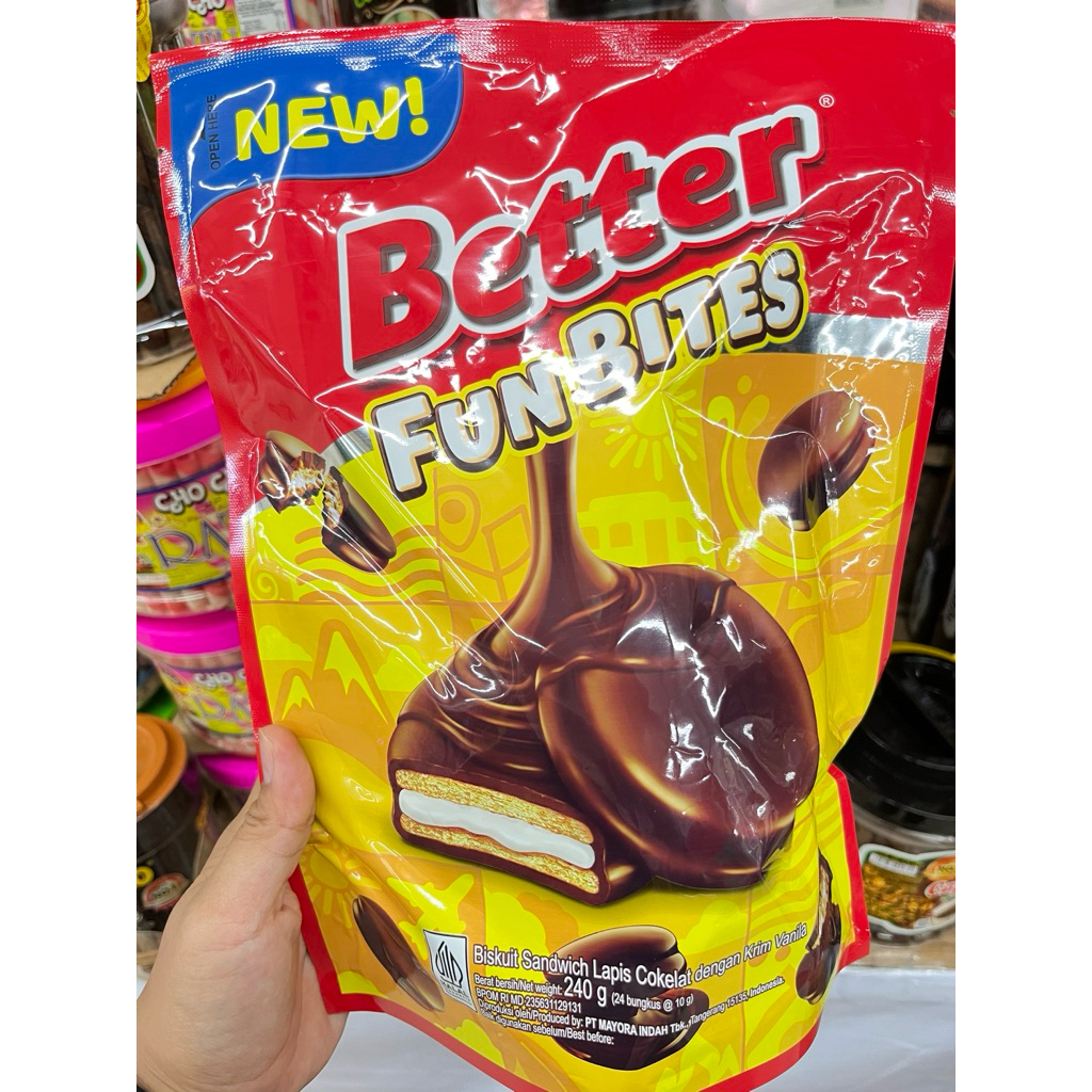 

Better Fun Bites 240 gr Better pouch besar isi 24 pcs