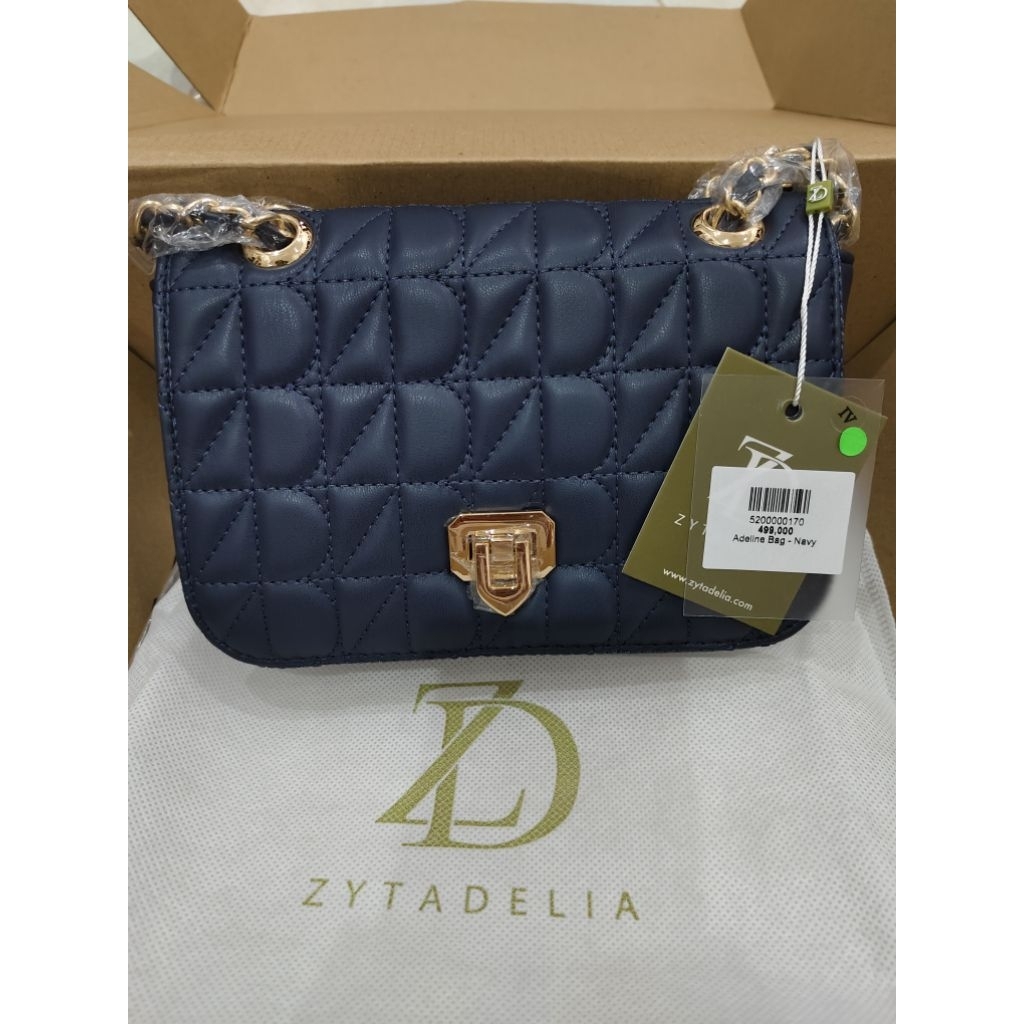 New Tas Zytadelia warna navy termurah dibawah tag label (tag label 500 ribu)
