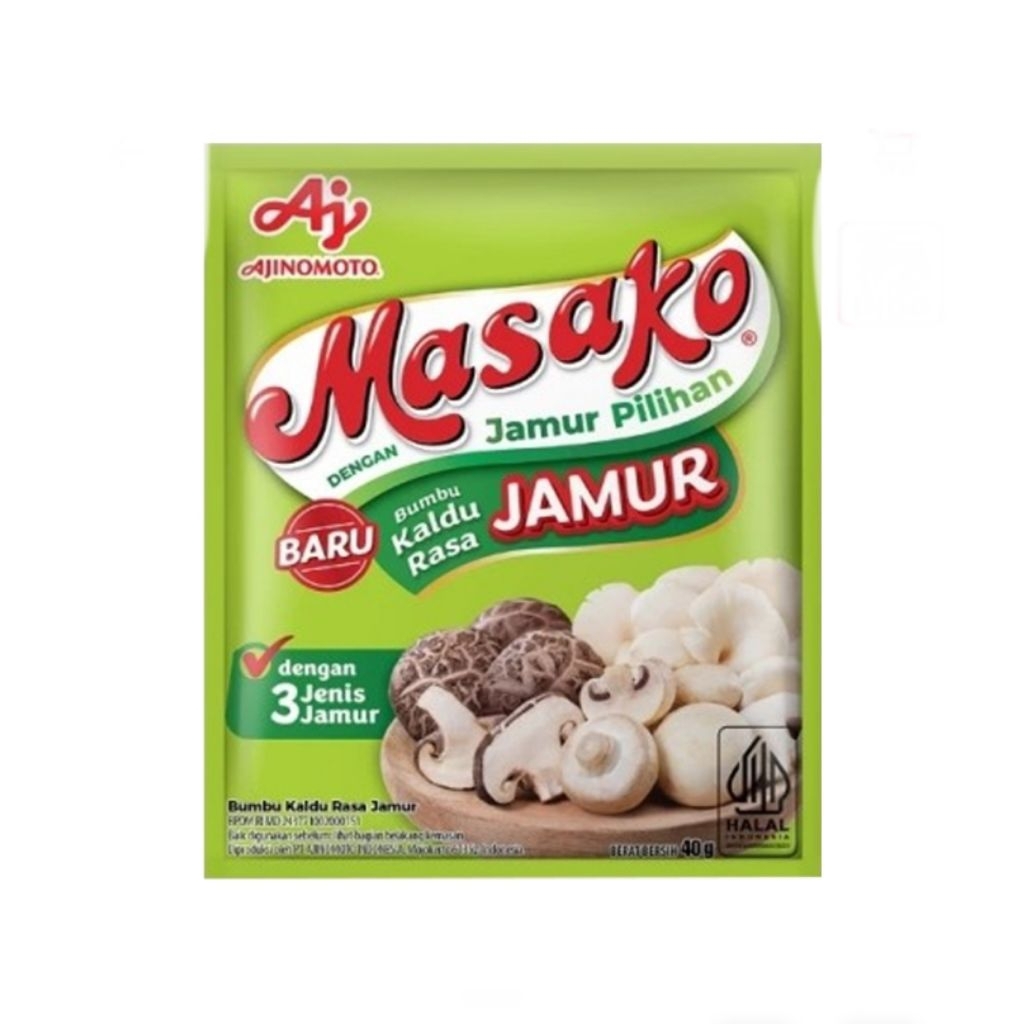 

Ajinomoto Masako kaldu jamur pack 40 gram