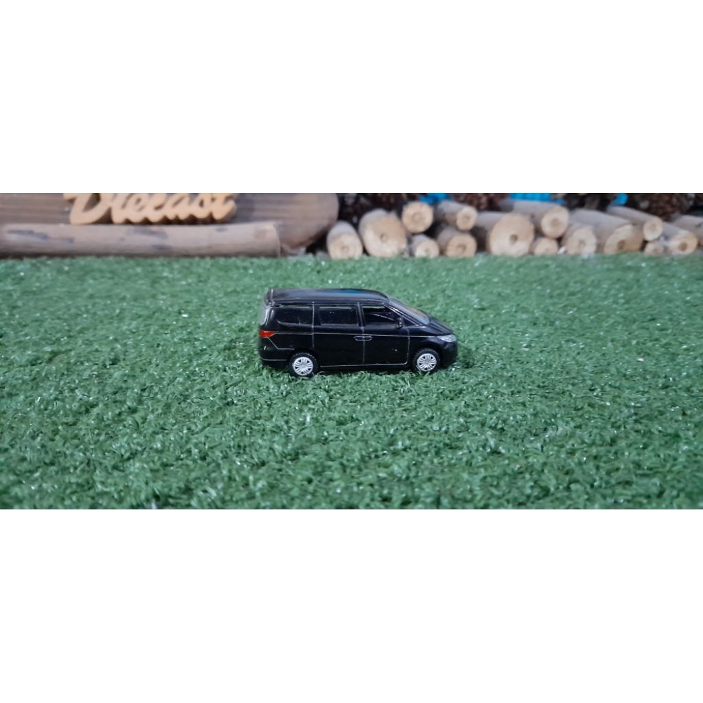 Diecast Miniatur Honda Elysion hitam skala 1:72