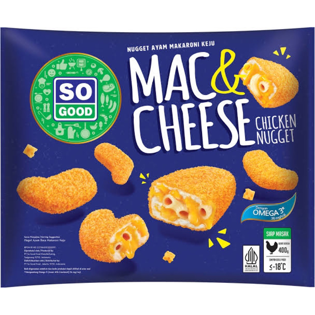 

so good Mac & cheese 400 gr