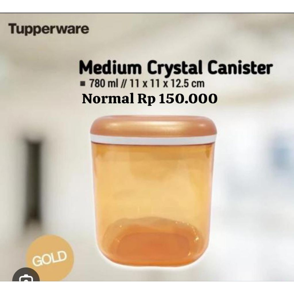 MediumCanisterGoldTupperware