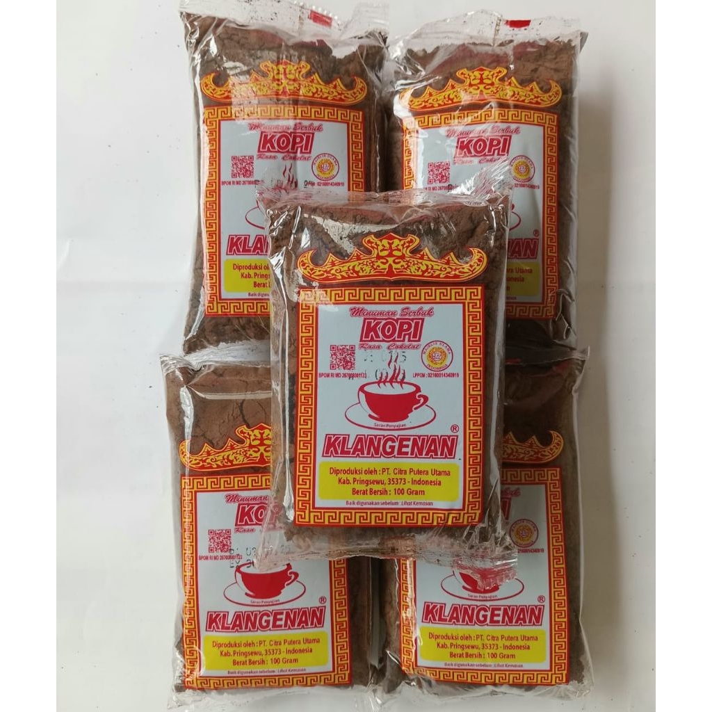 

500gr Kopi Bubuk Klangenan Lampung (5pcs 100gr)
